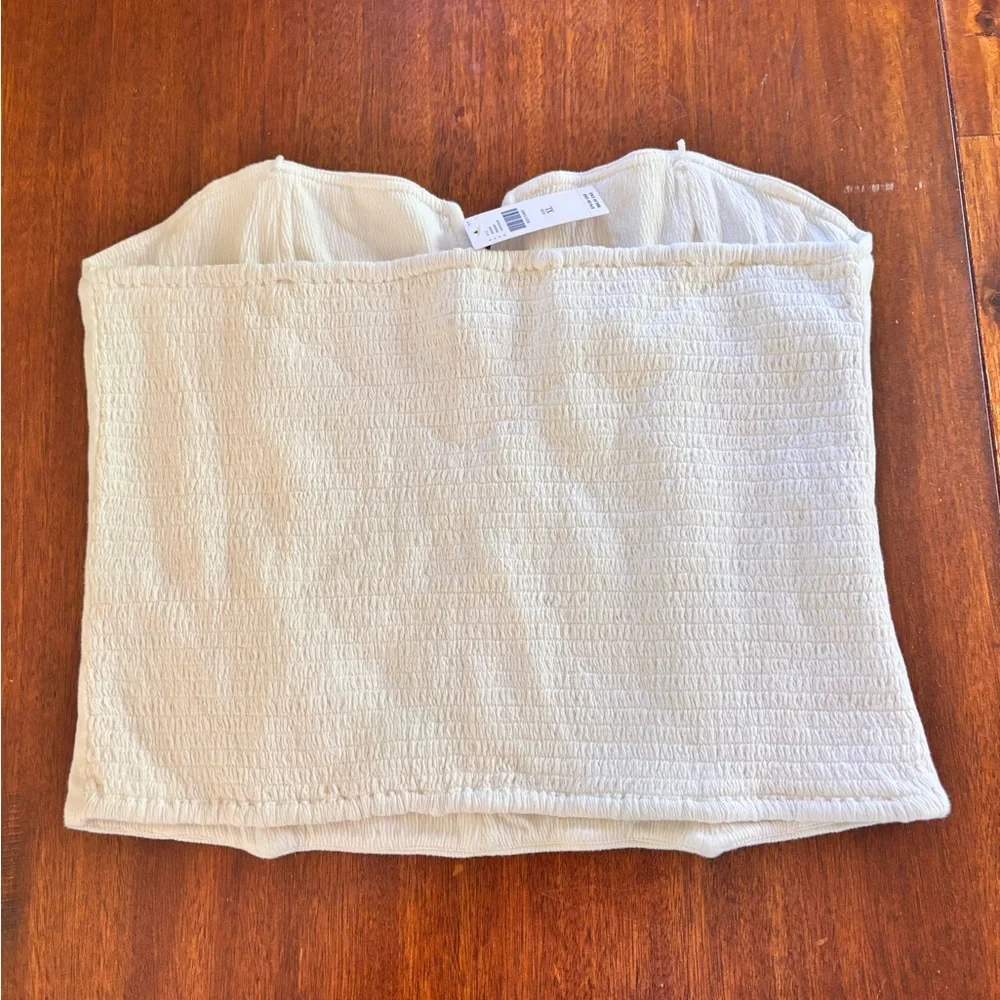 NWT Anthropologie Porridge woman’s structured corset top xl - Picture 5 of 9
